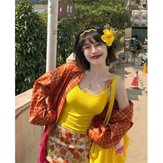 格子衬衫刺绣设计感宽松显瘦春夏季衬衣防晒外套慵懒学院风CY94，男装衬衫，星座1116A（原606A-3）