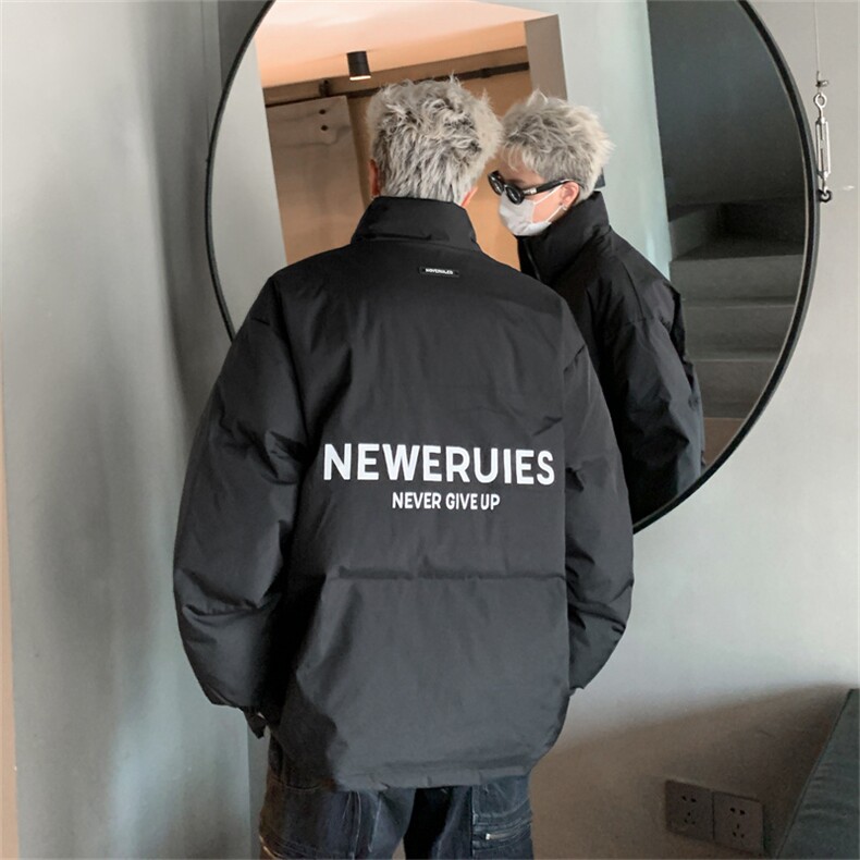 B359-MY1818特P100限价148冬季设计感重磅高级羽绒棉服男女外套，男装棉衣，电商B359