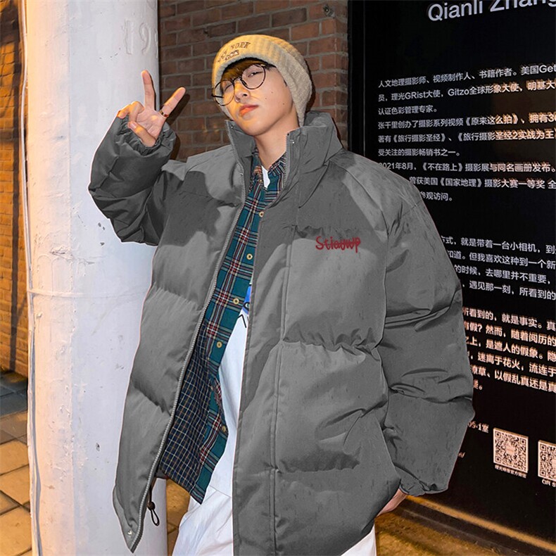 现货抖音得物可供视频冬季三防加厚羽绒棉衣外套面包棉服81135,男装棉衣,电商A486