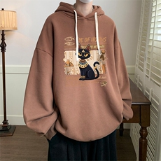 连帽卫衣男大码胖子帽衫大号运动服WY2429-P35，男装卫衣，电商A040