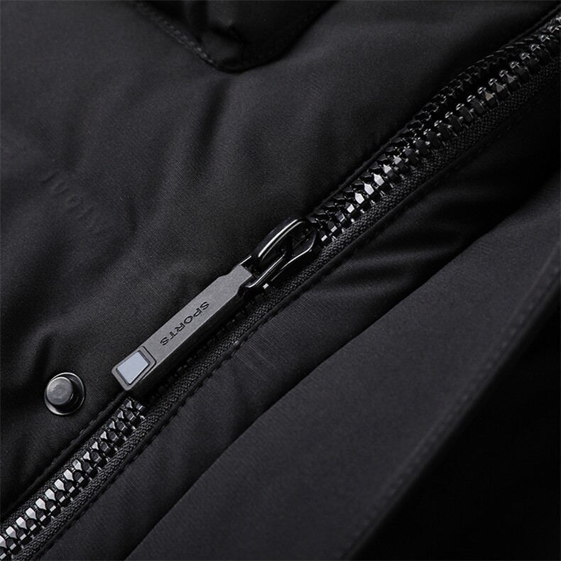 冬季羽绒服男脱卸领保暖上衣中年男休闲白鸭绒外套GSNA21301-P360,男装羽绒服,电商B212（原钱塘6029）