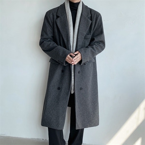 2024新款长款大码毛呢大衣秋冬韩范英伦风衣外套DSA157B-J252-P98图片