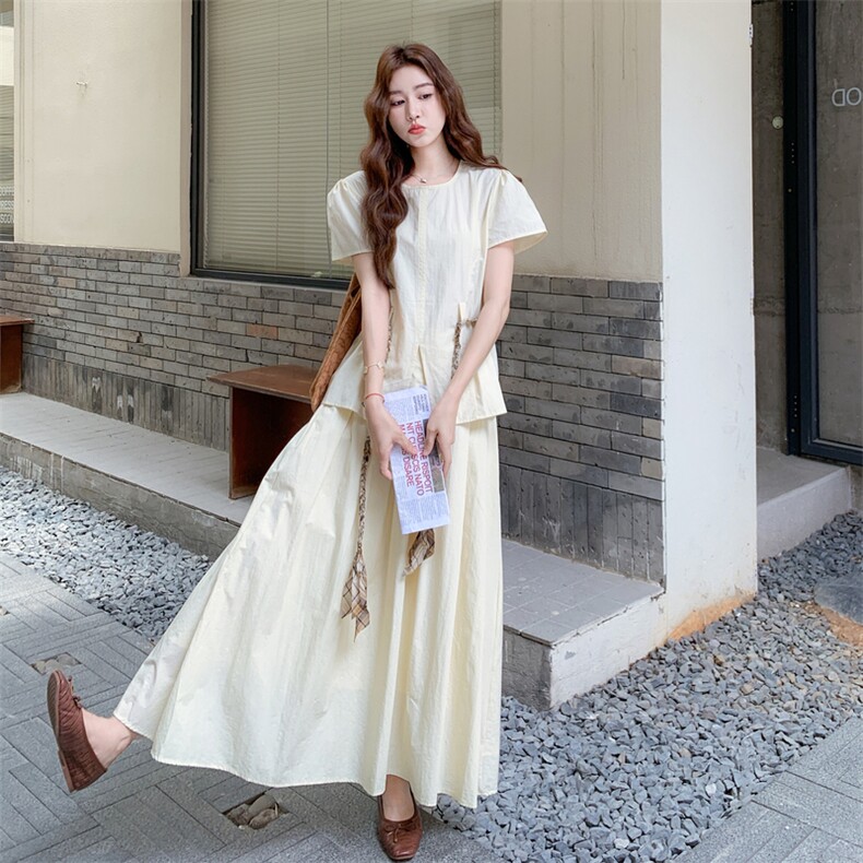 210-3275-P145-K198夏季新款小众设计韩版套装,女装套装/套裙,浙宝210（原浙宝191）