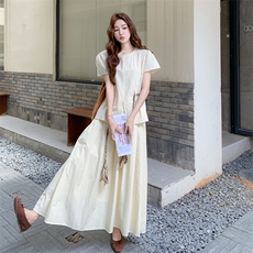 210-3275-P145-K198夏季新款小众设计韩版套装，女装套装/套裙，浙宝210（原浙宝191）