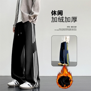 M-5XL华棉62%挺括宽松时尚加绒休闲裤JRX2560特批43图片