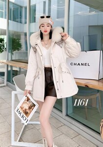 【现货】冬季新款 2021新款双面羊绒可脱卸派克服图片