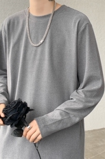 8XL-M德绒打底衫男保暖内衣加绒加厚内搭双面绒男TBG1103P35控48，男装T恤，电商D206-1