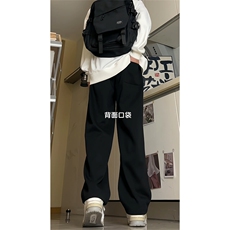 2026春款华棉运动裤宽松直筒卫裤M-4XLK825-1特P43控68，男装休闲裤，电商A309