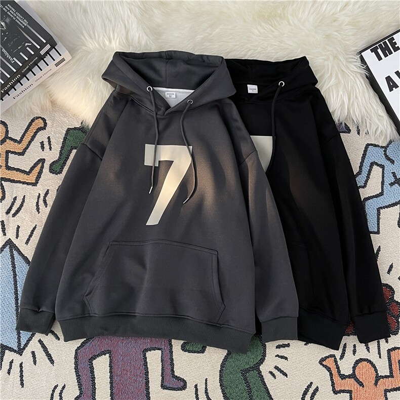 DQW21-P42新款秋冬连帽男港风百搭痞帅男装上衣外套,男装卫衣,星座603-2