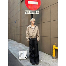 现货t短款工装夹克男春款复古外套高级感SN7777-P90，男装夹克，星座1109-4