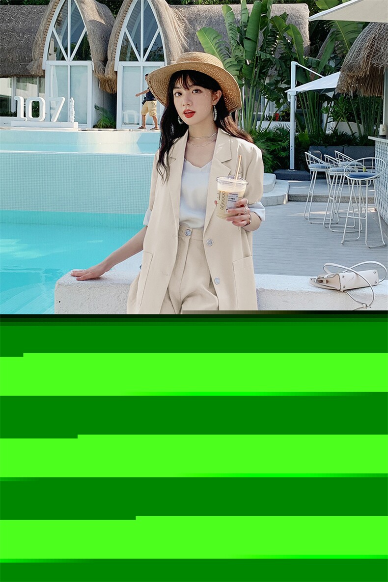 【现货】法式休闲百搭西装套装088-1818P125K188,女装套装/套裙,2C088