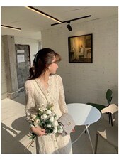 韩版甜美淑女时尚气质高雅甜美蕾丝连衣裙，女装连衣裙，荷塘月色