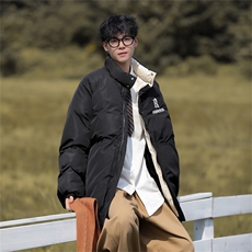 2024冬季潮牌保暖棉服棉衣美式复古立领面包服外套男W8013-P70，男装棉衣，星座512-4