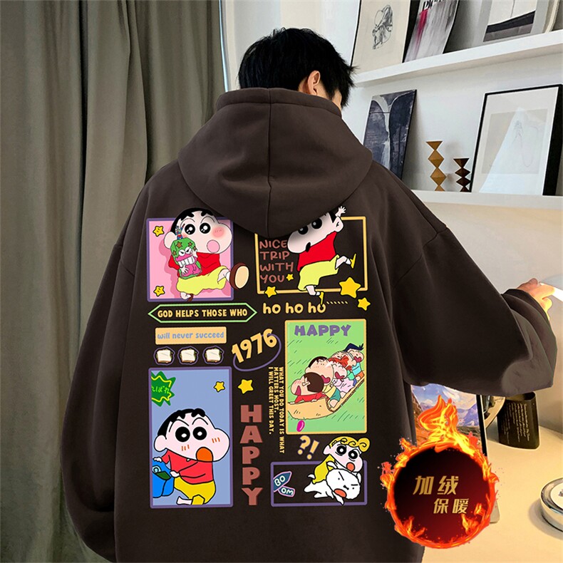 直播品质500克重磅秋冬美式加绒加厚卫衣外套H1372常规P35加绒P40,男装卫衣,电商A486