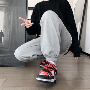 男春秋季休闲长裤K91P26图片