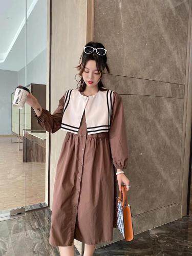 爱美欧现货秋装新款韩版两件套连衣裙，女装连衣裙，爱美欧