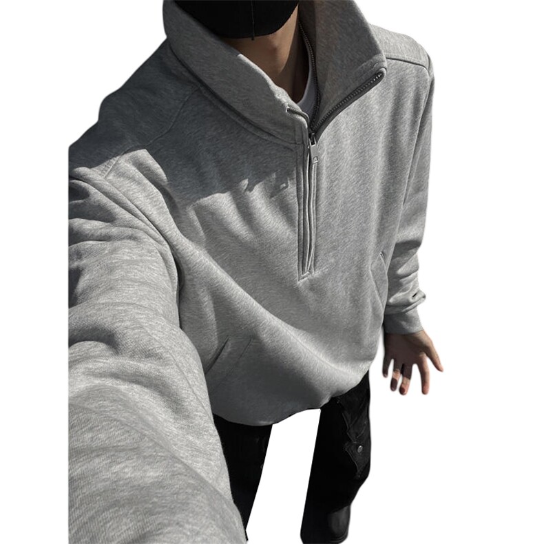 立领拉链卫衣男CP106-特p50,男装卫衣,电商B371