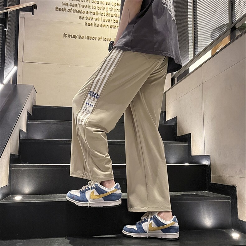 抖音高品质夏季冰丝薄款休闲九分裤男BK231-P45控68,男装休闲裤,电商B370