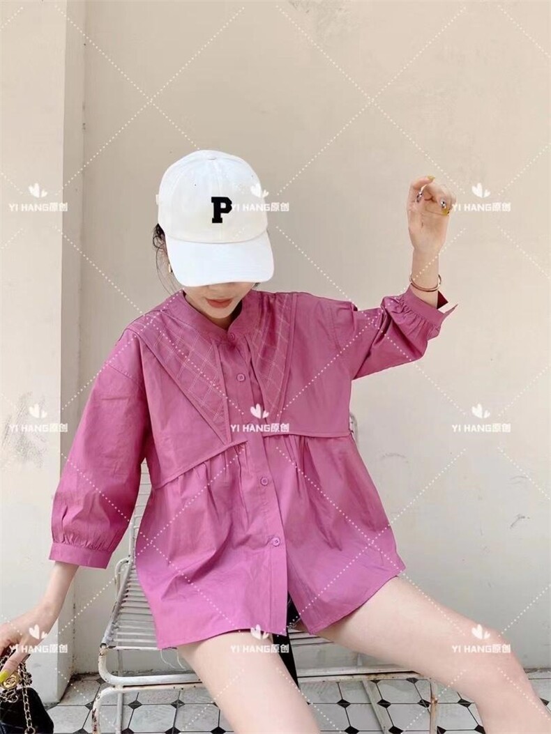 压网格上衣颜色超赞，其它，一杭