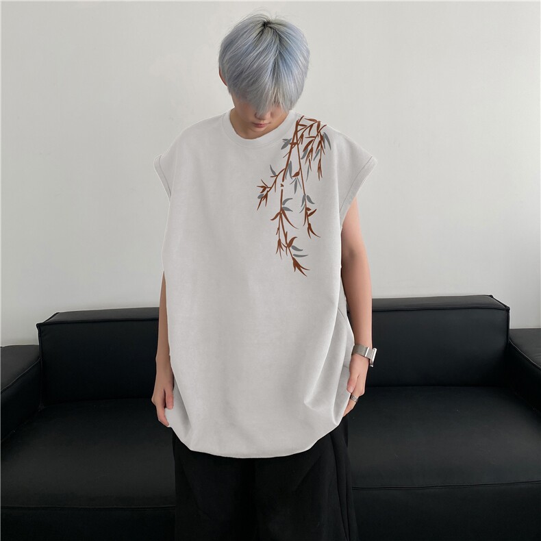 抖音得物高品质新中式夏季新款麂皮绒坎肩背心BXJP262-特批19控38图片