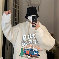 纯棉连帽卫衣男大码运动帽衫宽松薄WY2269-P35加绒款-P40，男装卫衣，电商A040