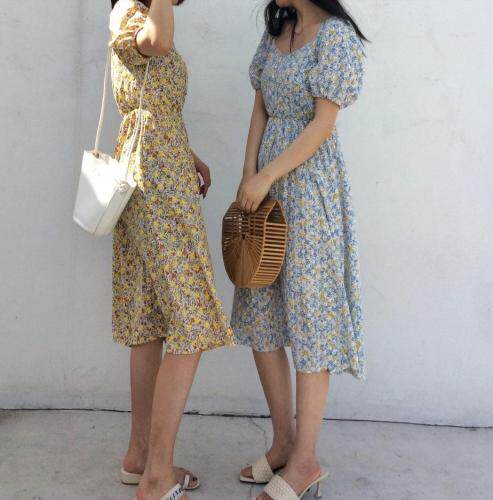 现货刺绣连衣裙，女装连衣裙，TOP.1