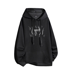 得物供货、复合重磅420克现货连帽卫衣宽松HD019-1-HML279-特P45，男装卫衣，电商019-1
