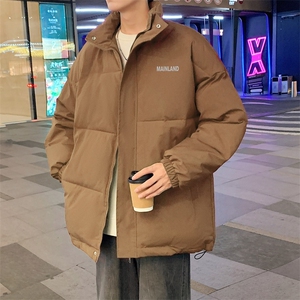 ！2024冬季男士字母印花里面棉衣百搭棉服外套MY309特P55图片