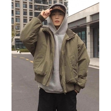 美式飞行夹克男款春秋cleanfit短款外套廓形机车棒球服J102，男装夹克，星座1116A（原606A-3）