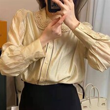 重工衬衫，女装衬衫，米高