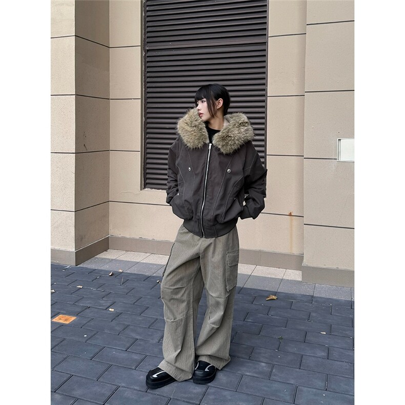 有货DM8346-特批88冬季座山雕美式棉服外套夹棉男女,男装棉衣,星座603-2