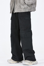 A436-6228B-P881282026新款机能风直筒嘻哈大口袋工装裤男，男装工装外套，电商A436