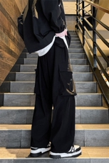 春夏新款微弹面料伞兵工装裤潮牌弯刀休闲裤子男8226-特批38控68，男装工装外套，电商C305A