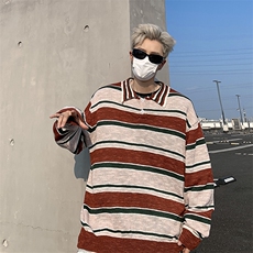 男毛衣水洗毛新款秋冬季潮牌圆领上衣针织打底衫，男装针织衫/毛衣，星座716-2