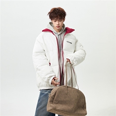 XZ230-1MY50无影墙男模简约百搭满天星双面穿休闲面包服P128控158，鞋类箱包手腕包，星座230-1