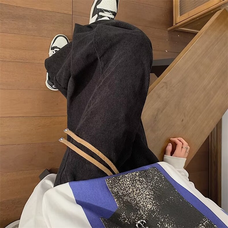 男秋季新款港风休闲裤WK024P35,男装休闲裤,星座1116-2