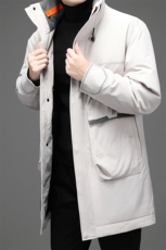 LD626钱塘2020-2秋冬中青年男士时尚休闲中长款羽绒服外套P250，男装羽绒服，钱塘207-2