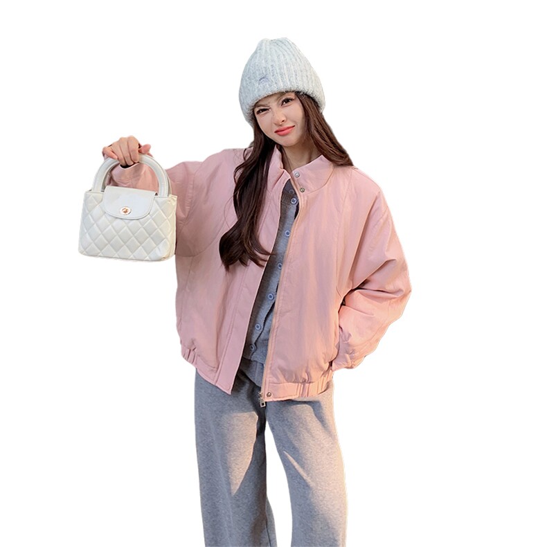 90绒内胆！现货！蛋白皮韩系90白鸭绒短款羽绒服P275K358-7718,女装羽绒服,2C210