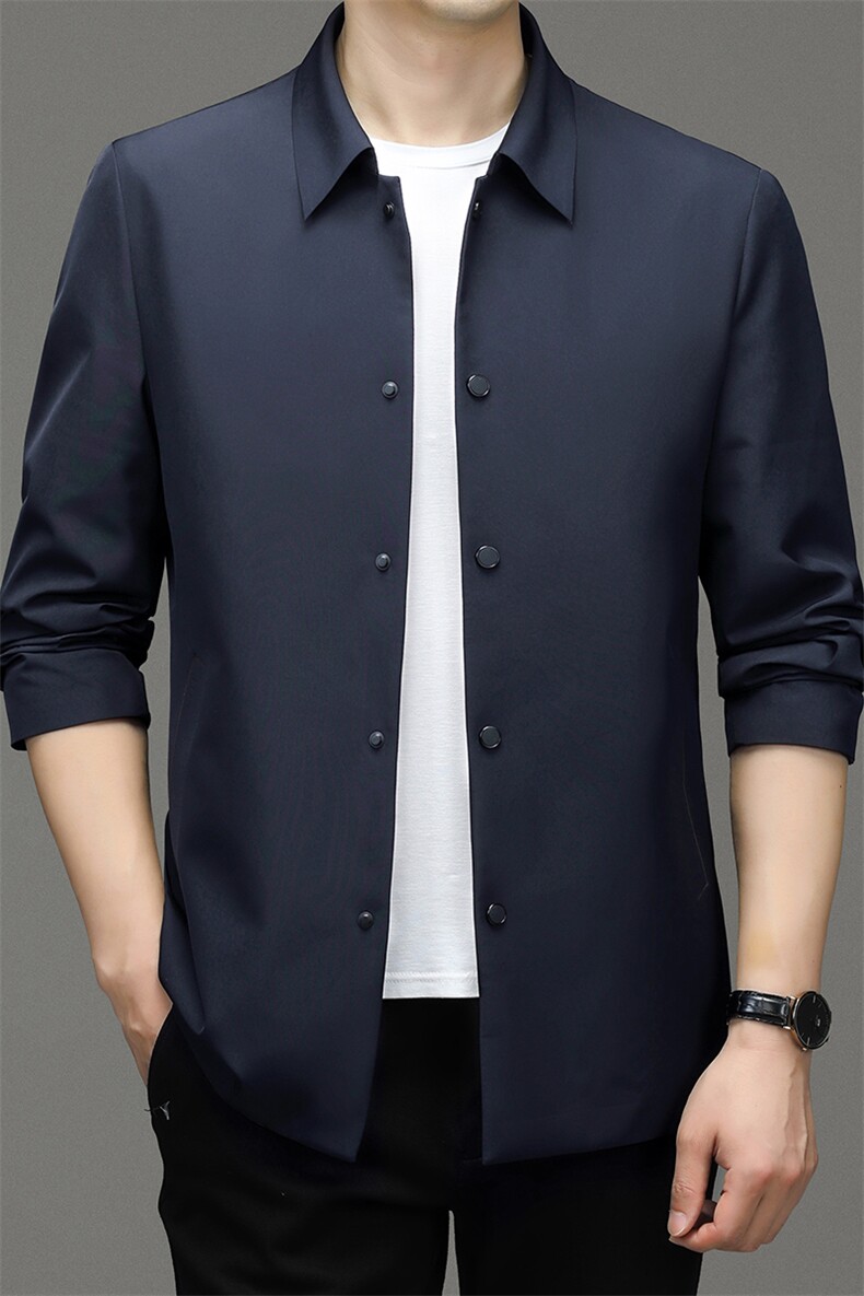 CD8819钱塘2020-2中年男士春秋新款商务休闲百搭夹克外套P175,男装夹克,钱塘207-2