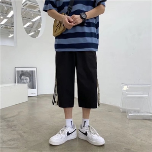 男春季休闲裤七分裤D31P28图片