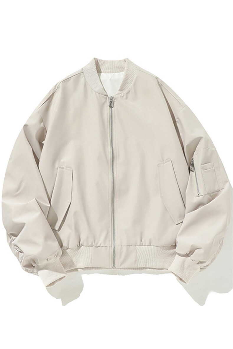 白底-美式高级感飞行员夹克棒球服男9017-P80,男装夹克,电商B380（原B361）