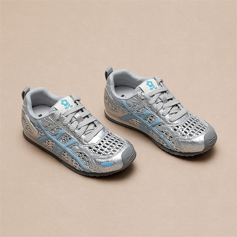 Montagut/梦特娇德训鞋新款女鞋夏季透气网面阿甘鞋子休闲运动鞋，女鞋休闲鞋，上品集物