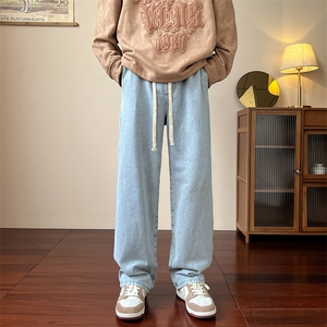 10000件库存主推大码牛仔裤直筒B342-W110-特P32图片