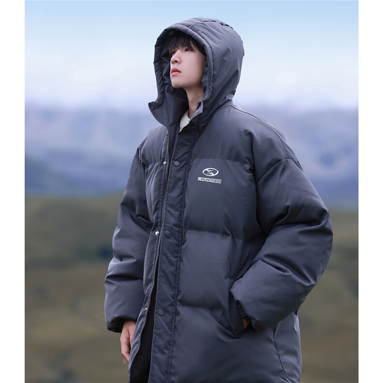 2025冬季新简约印花保暖男棉服外套M2104/P108控139-聚酯纤维图片