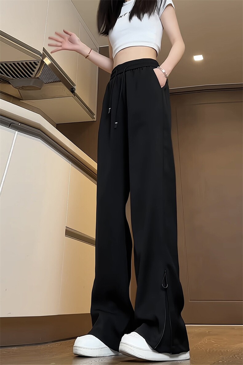 2025春夏M-3XL拉链西装裤垂感冰凉XZ806-CK03023-特p35控68,男装西服套装,四季星座806