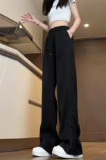2025春夏M-3XL拉链西装裤垂感冰凉XZ806-CK03023-特p35控68，男装西服套装，四季星座806