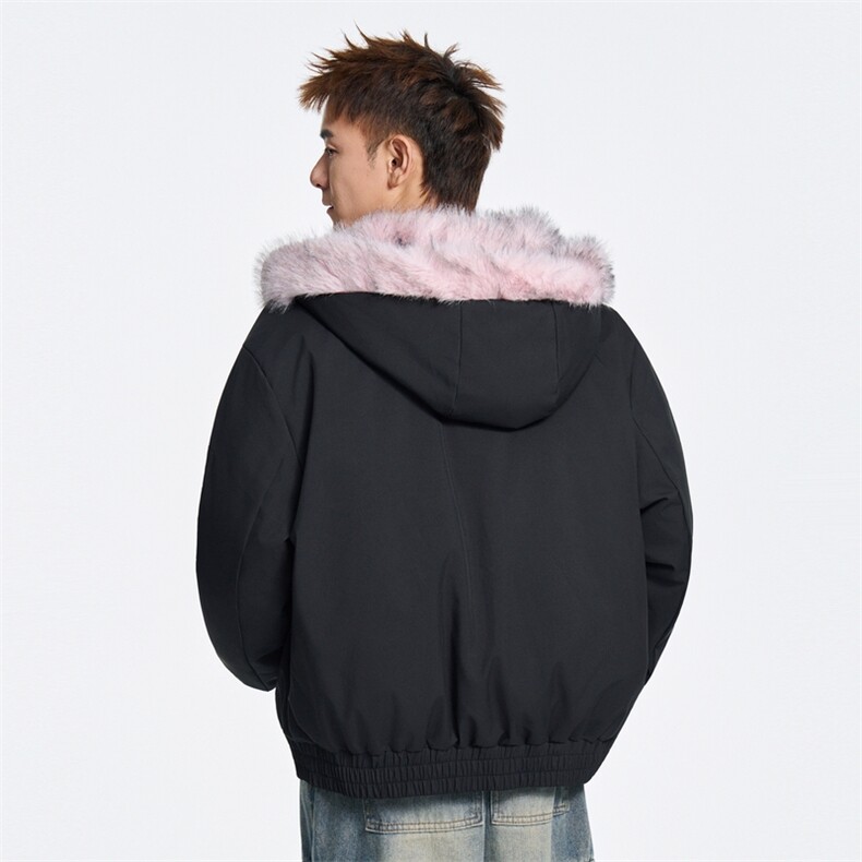 秋冬羽绒服情侣连帽加绒保暖加厚座山雕男外套XZ309Y95718P235,男装羽绒服,星座309（原A406）
