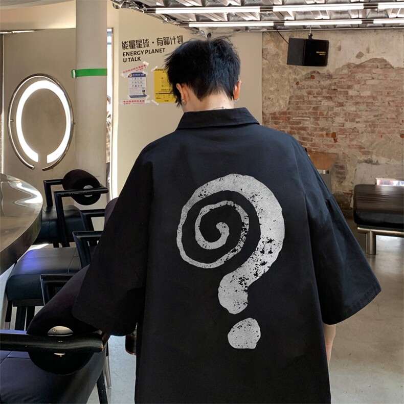 量大优 供视频   冰丝短袖衬衫男DXC535-特p25图片