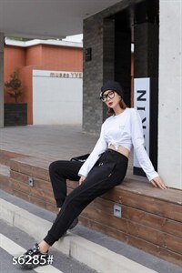 加绒卫裤，女装休闲裤，卡地莲