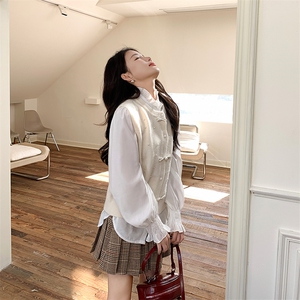罗芬 故事面料官网女装正品2025春季新款简约气质优雅时尚舒适衬图片